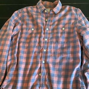 JCrew button down flannel.